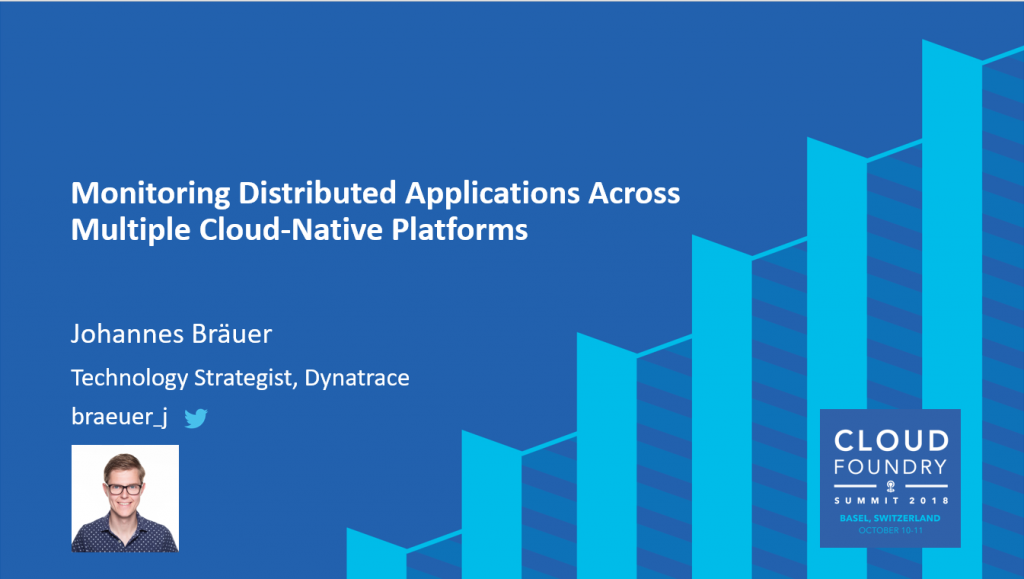 Monitoring distributed apps across multiple cloud-native platforms