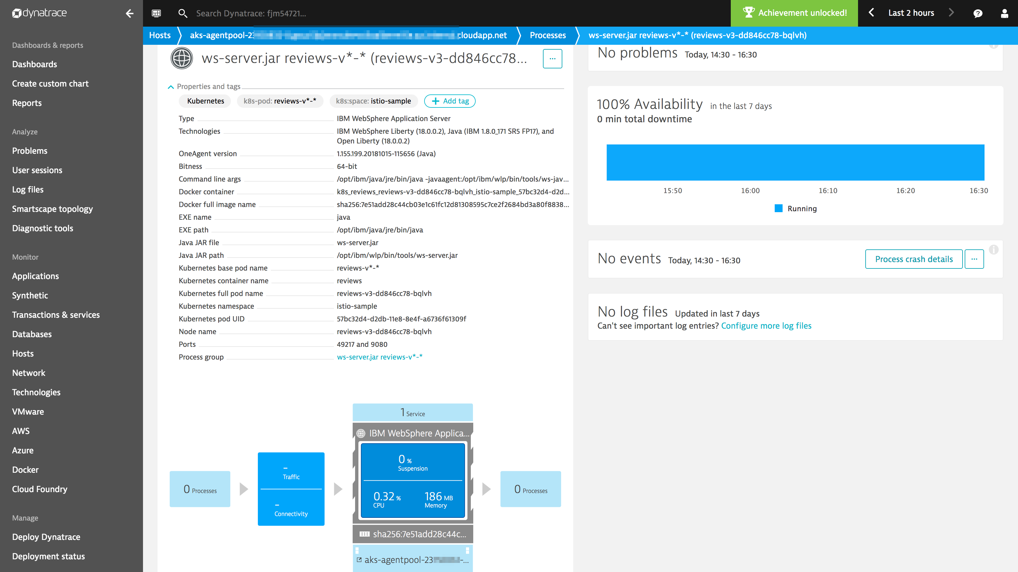 Tracing requests with Dynatrace in Istio-enabled environments