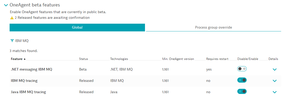 Activate IBM MQ tracing for Java