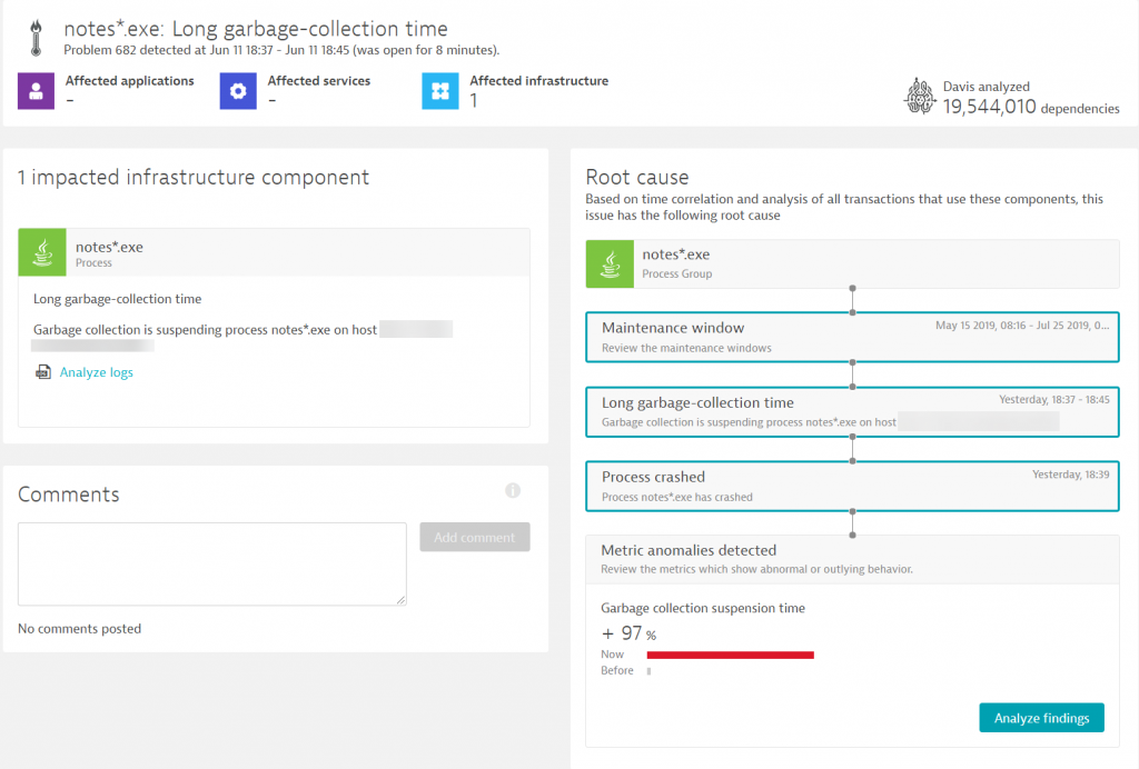 lotus notes client jvm heap size out of memory dmp