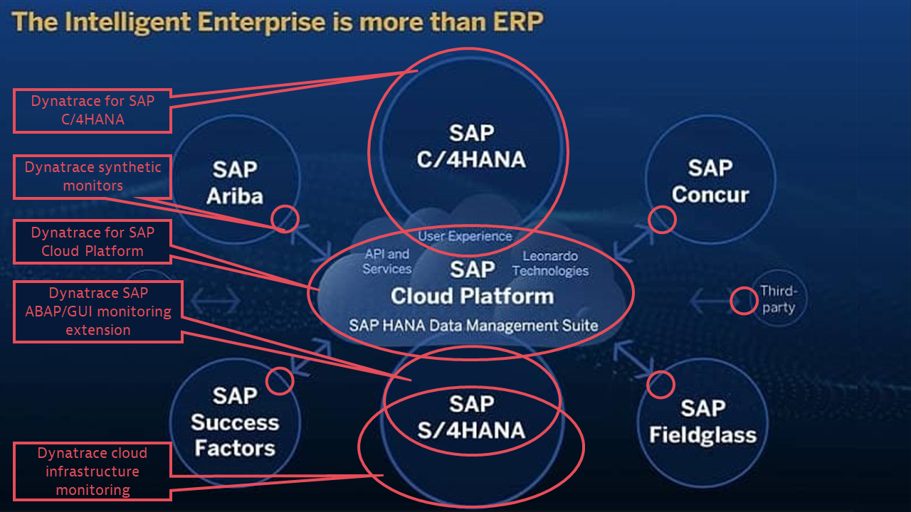 Dynatrace and the SAP Intelligent Enterprise