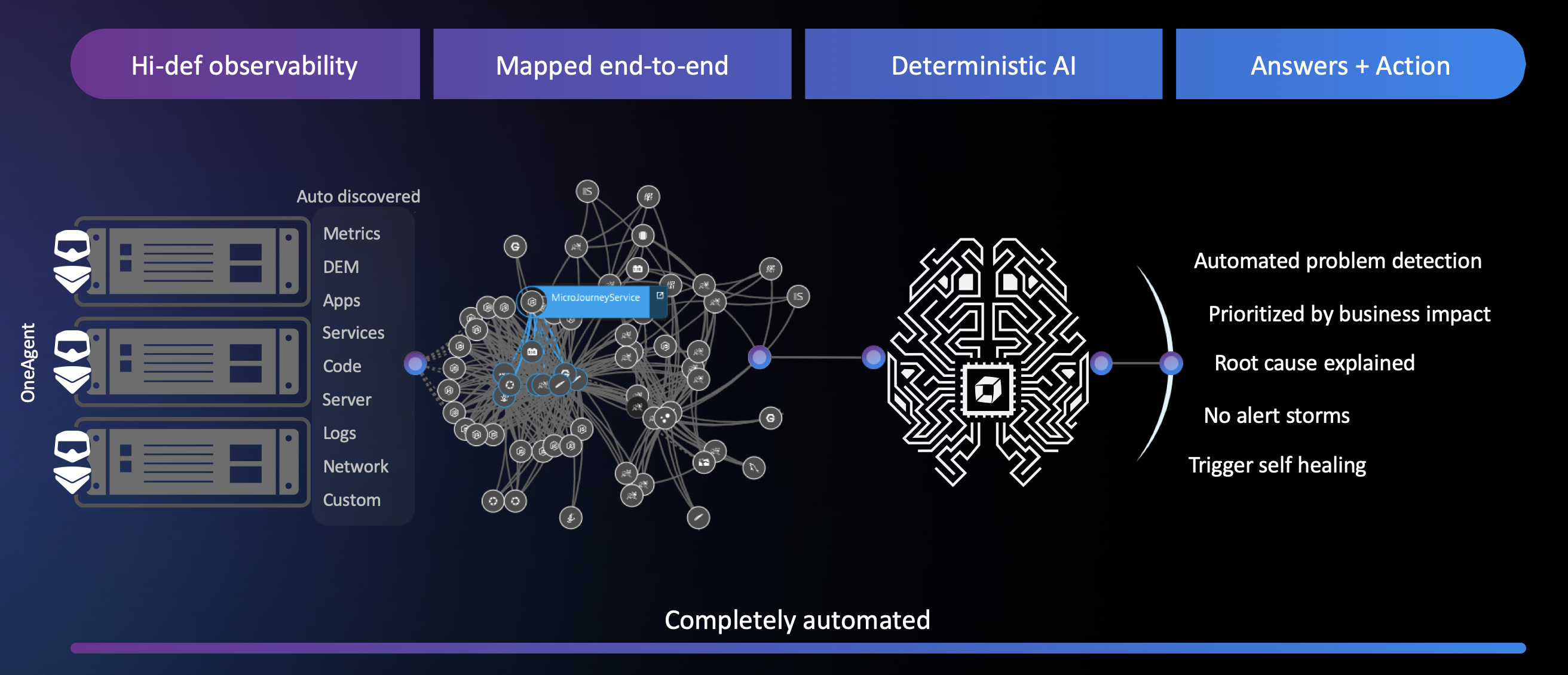 Software intelligence platform infographic