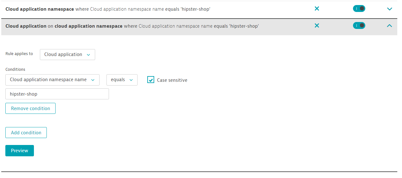 Flexible control of visibility into Kubernetes workloads with Dynatrace