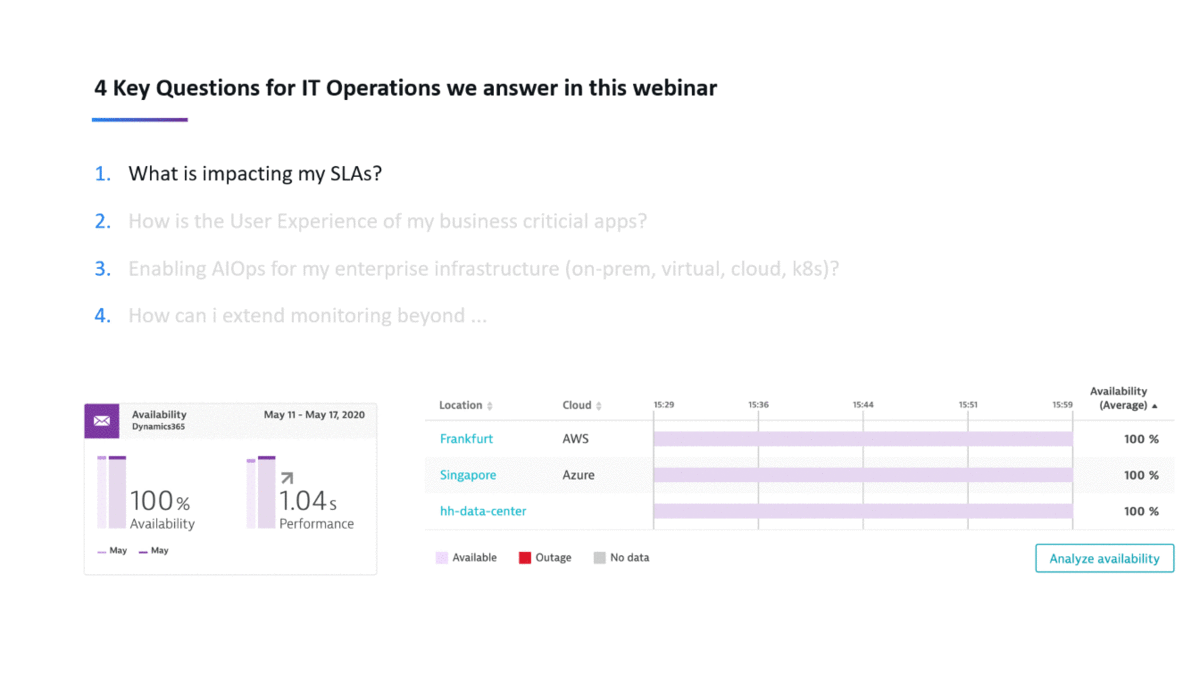 Four key questions for IT Operations we answered in our webinar!