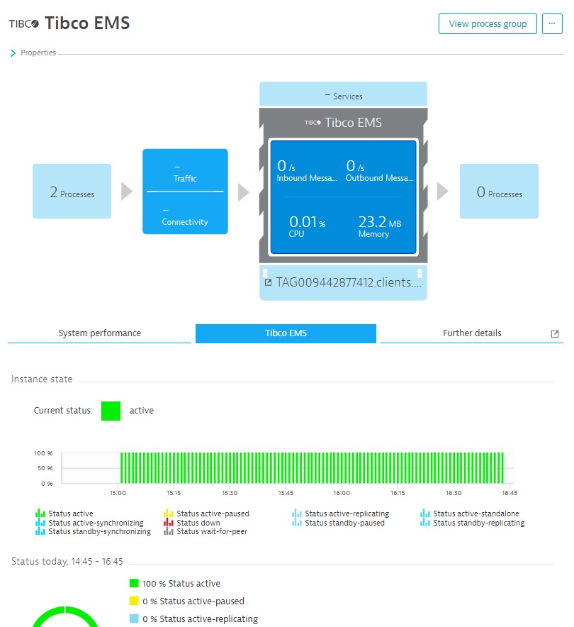 how to know the consumer of a queue ems tibco