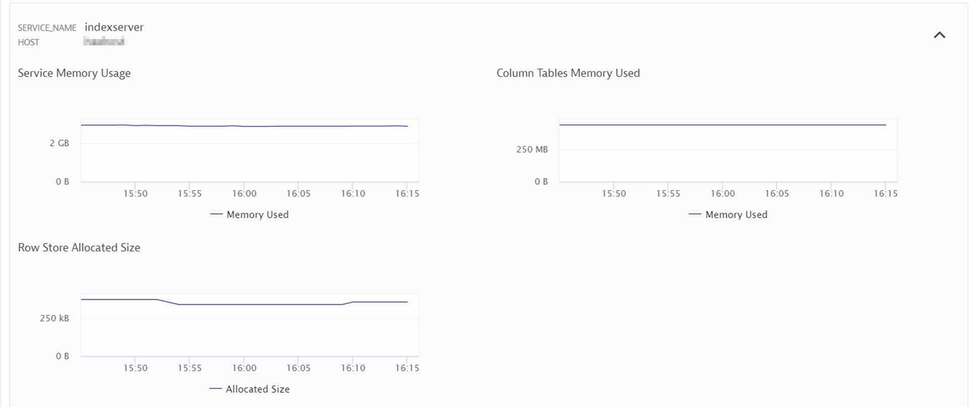 Dynatrace's SAP HANA DB Memory Metrics