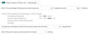 Tweaking the anomaly detection settings helped me reducing alert noise