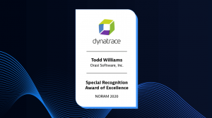 Special Recognition Award for Excellence: Todd Williams, Orasi Software