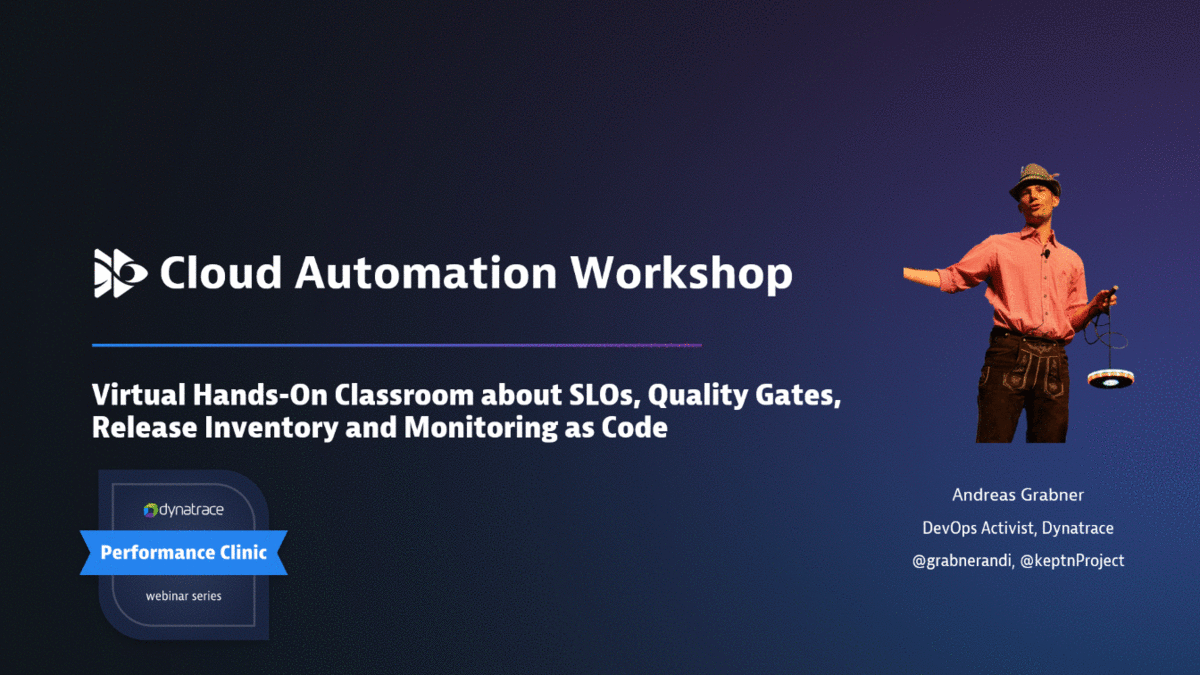 Cloud Automation workshop roadshow: Kick-off