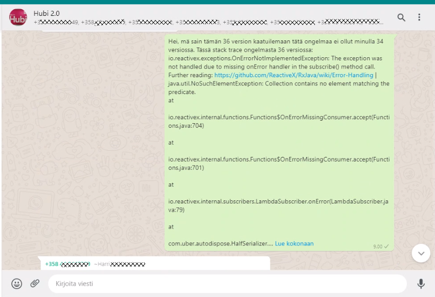 Sharing stack traces or even the link to the Dynatrace screens shortens troubleshooting with developers