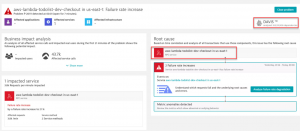 Davis AI anomaly detection with Lambda funtions