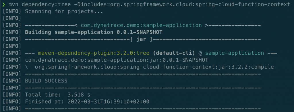 Maven finds information exposure in Spring Cloud Function in Java Spring Framework