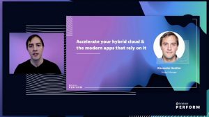 hybrid cloud infrastructure, Dynatrace Perform 22, Alexander Huetter