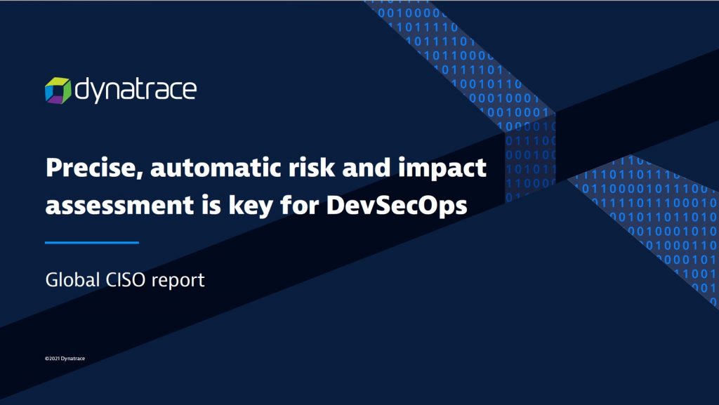 Global CISO report cover page, DevSecOps and vulnerability management