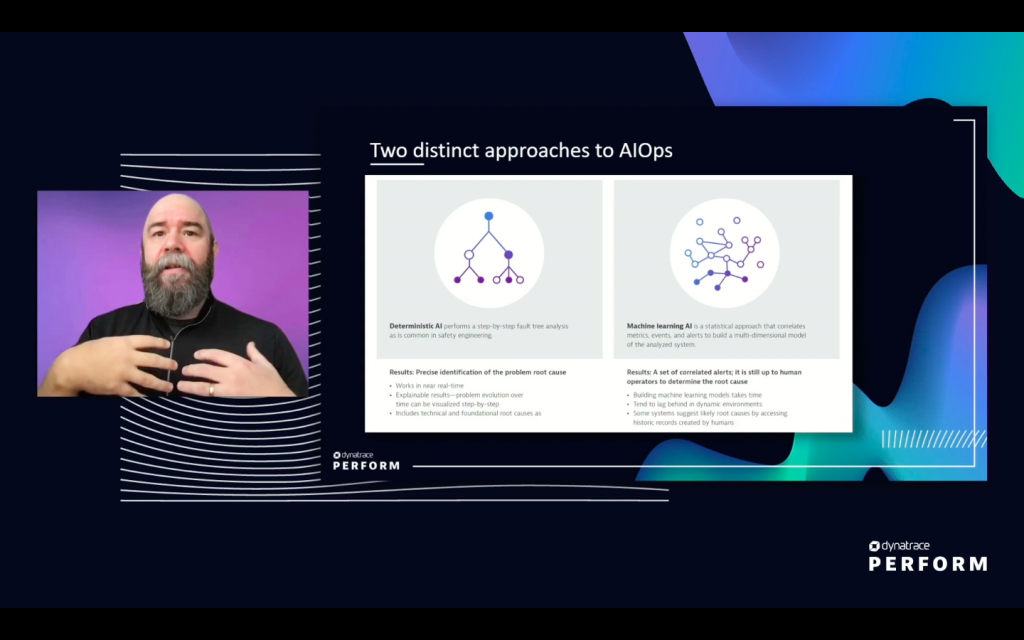 AIOps for observability: machine-learning AI vs deterministic AI