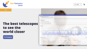 OpenTelemetry demo application with Dynatrace