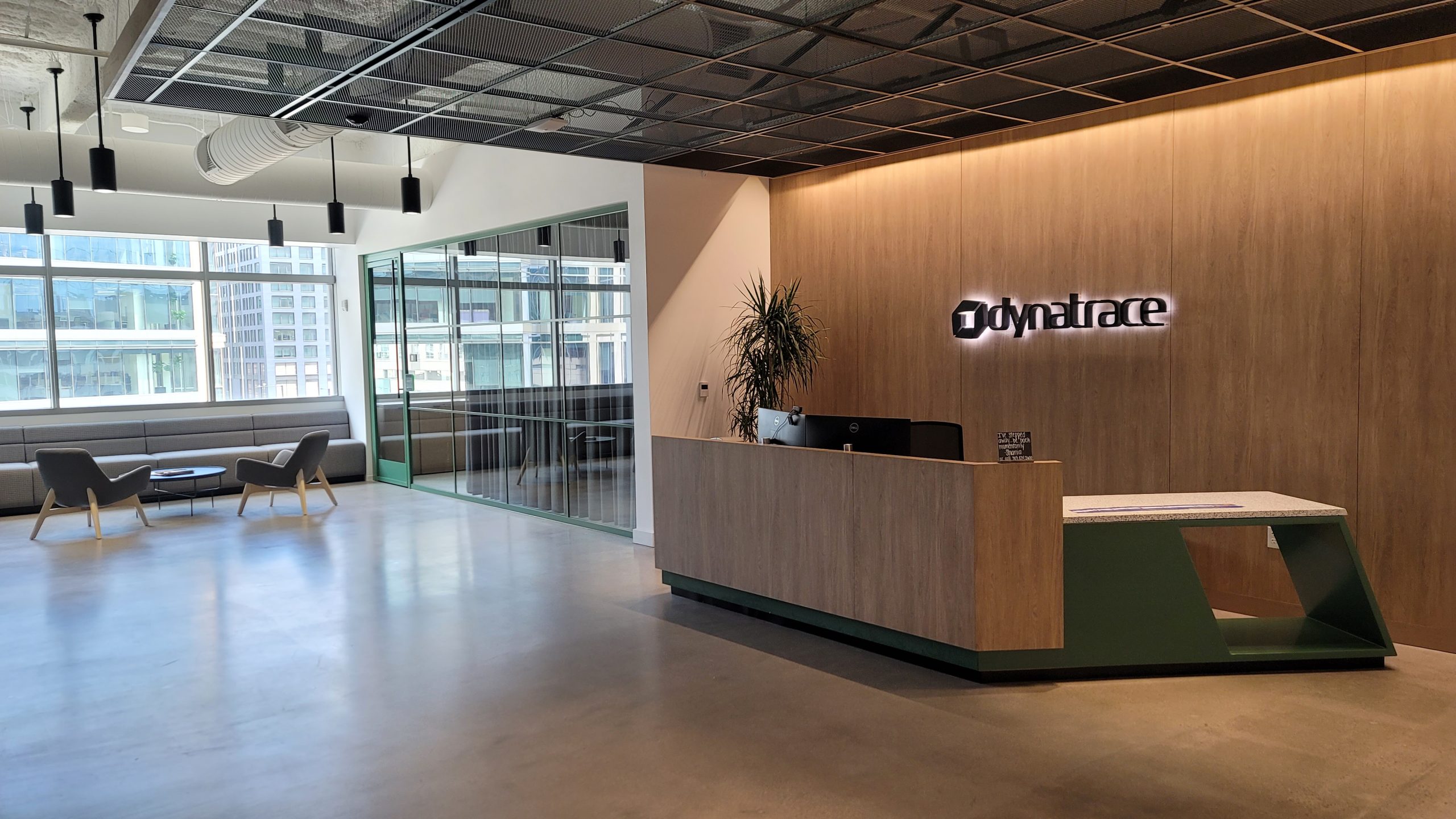 Dynatrace Denver office - reception