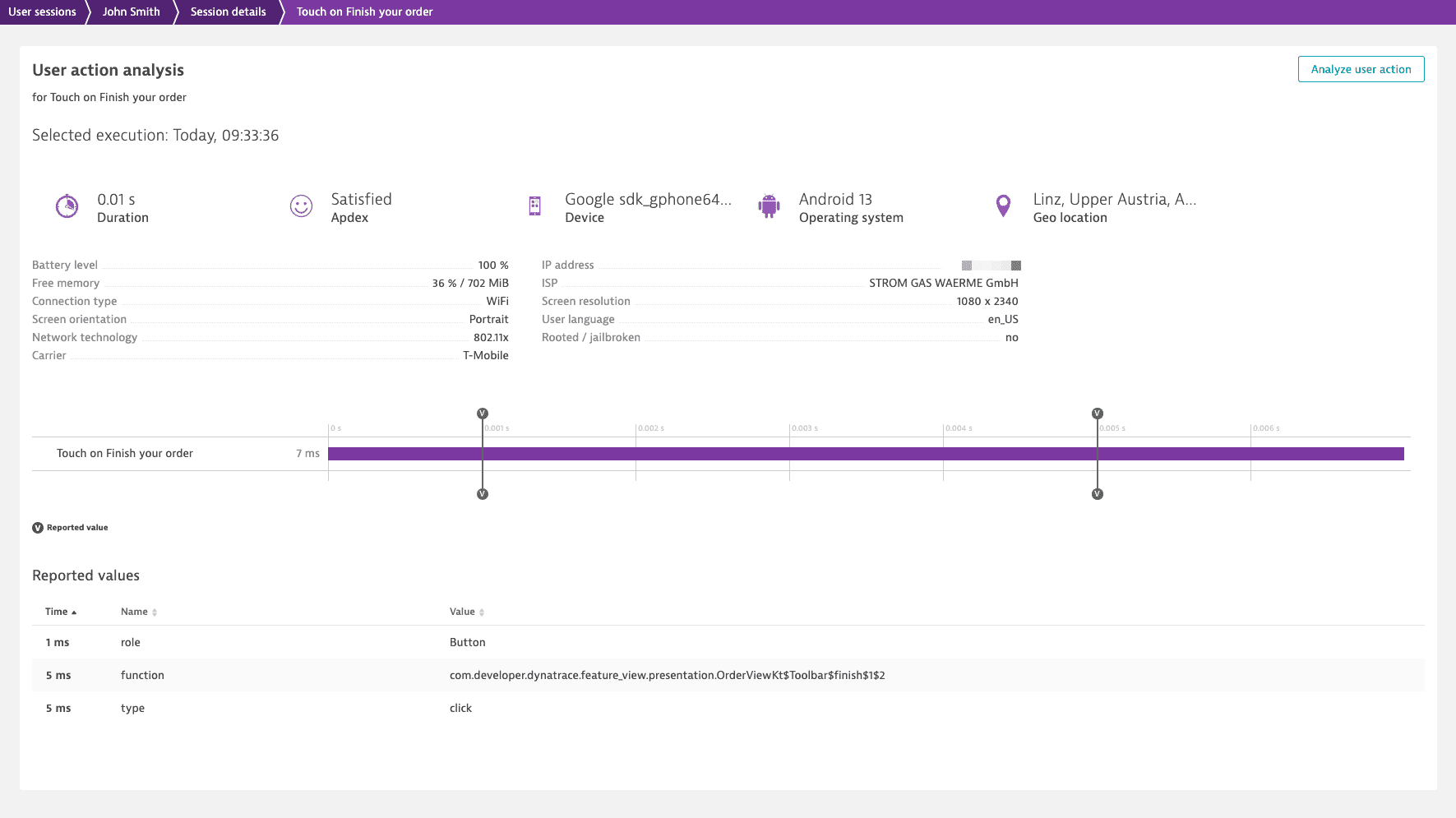 Jetpack Compose example 