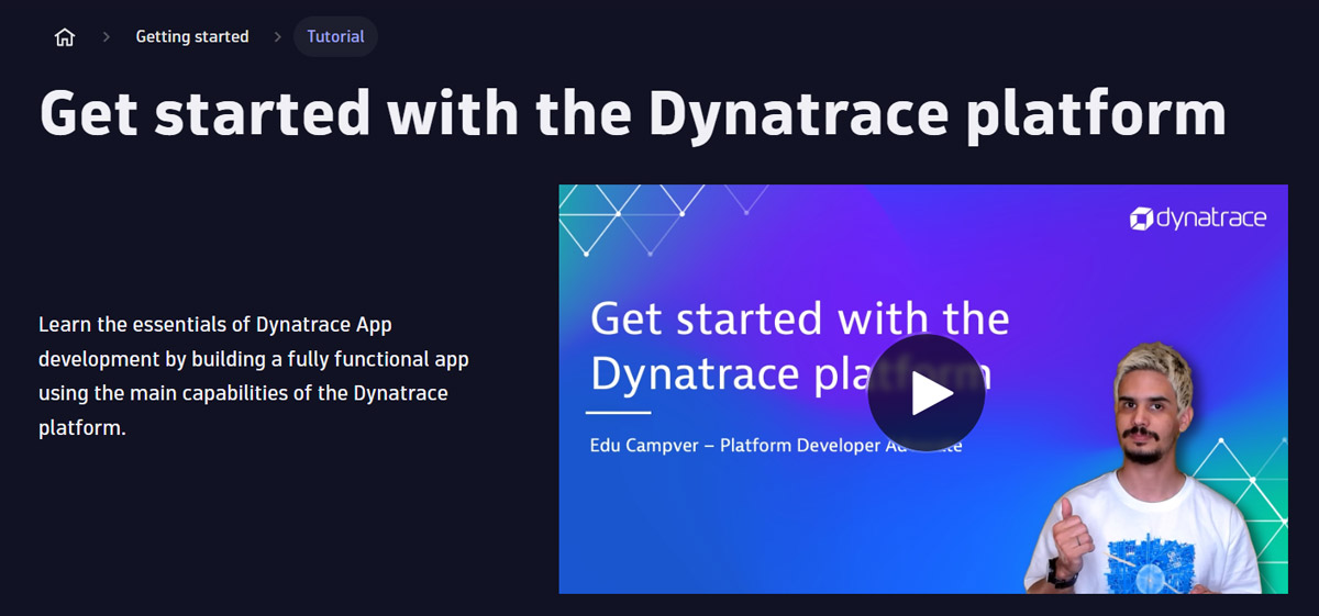 Figure 4: Get more insights and visit our Dynatrace Developer portal