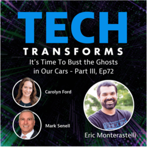Tech Transforms podcast cover Episode 72