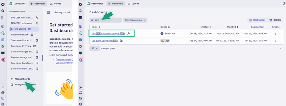 Figure 3. Customize ready-made dashboards or create new custom dashboards for your specific needs.