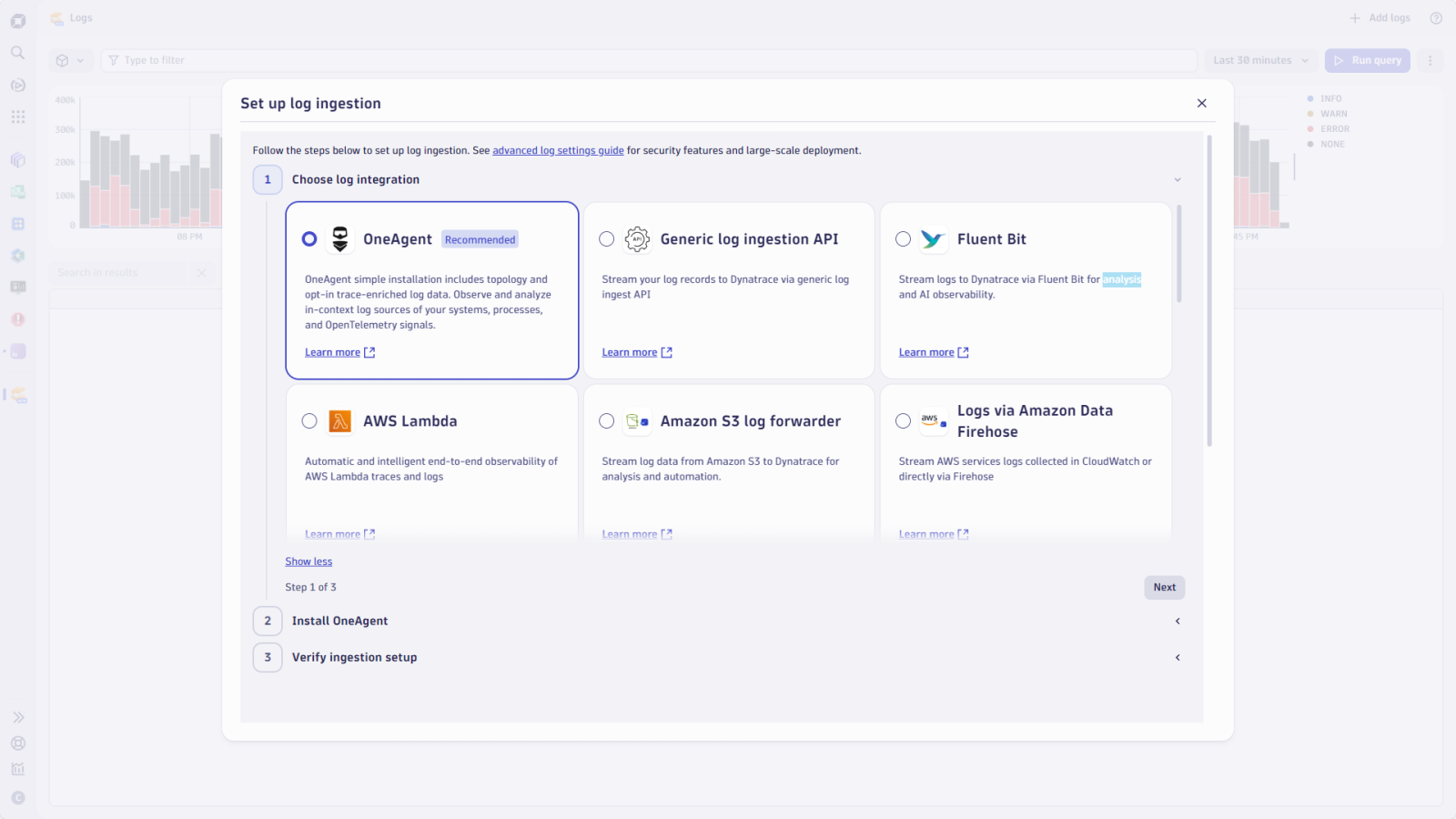 Simplify log onboarding: From zero to observability in minutes