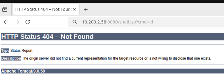 HTTP Status 404 - Not Found