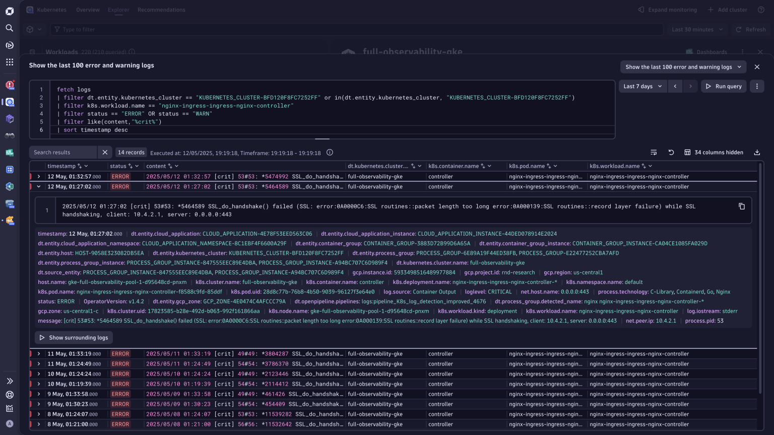 How Dynatrace Kubernetes Monitoring powers smarter insights