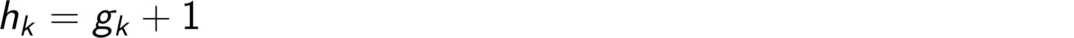 Recursion formula for the SIMD approach