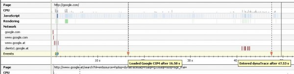 TimeLine shows all Markers added while recording a session on google.com TimeLine shows all Markers added while recording a session on google.com
